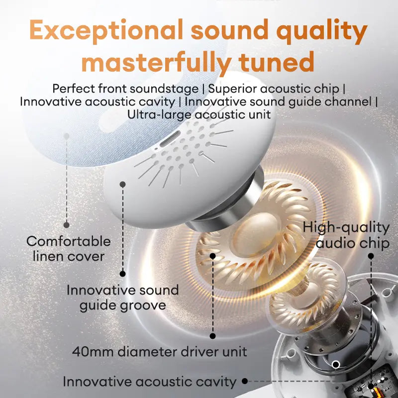 Avolia™ SleepWave S1 Ultra-Thin Bluetooth Pillow Speaker