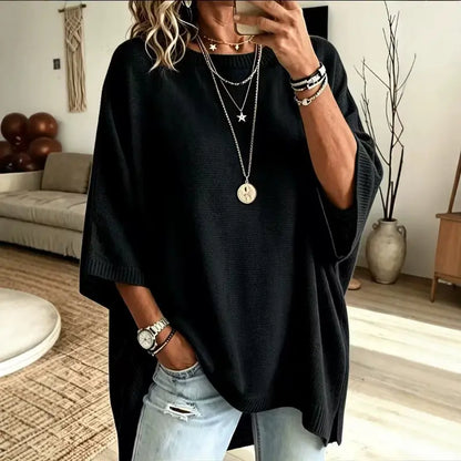 Avolia™ SoftEase Relaxed Knit Sweater