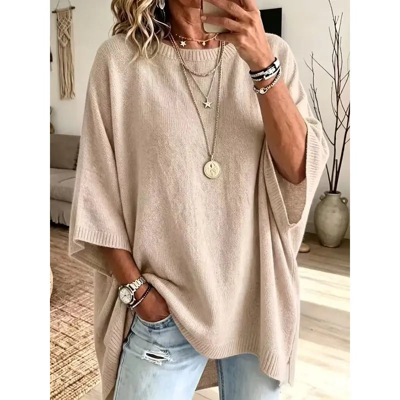 Avolia™ SoftEase Relaxed Knit Sweater