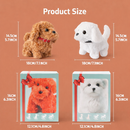 PawBuddy™ Interactive Robotic Puppy Plush