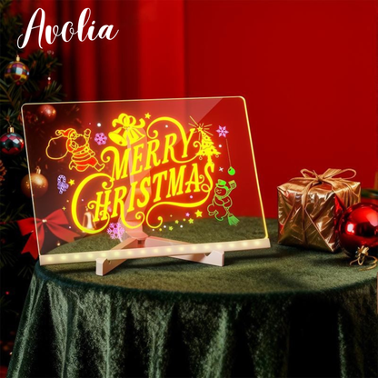 BrightSketch™ LED Light-Up Drawing Board For Kids