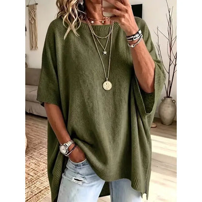 Avolia™ SoftEase Relaxed Knit Sweater